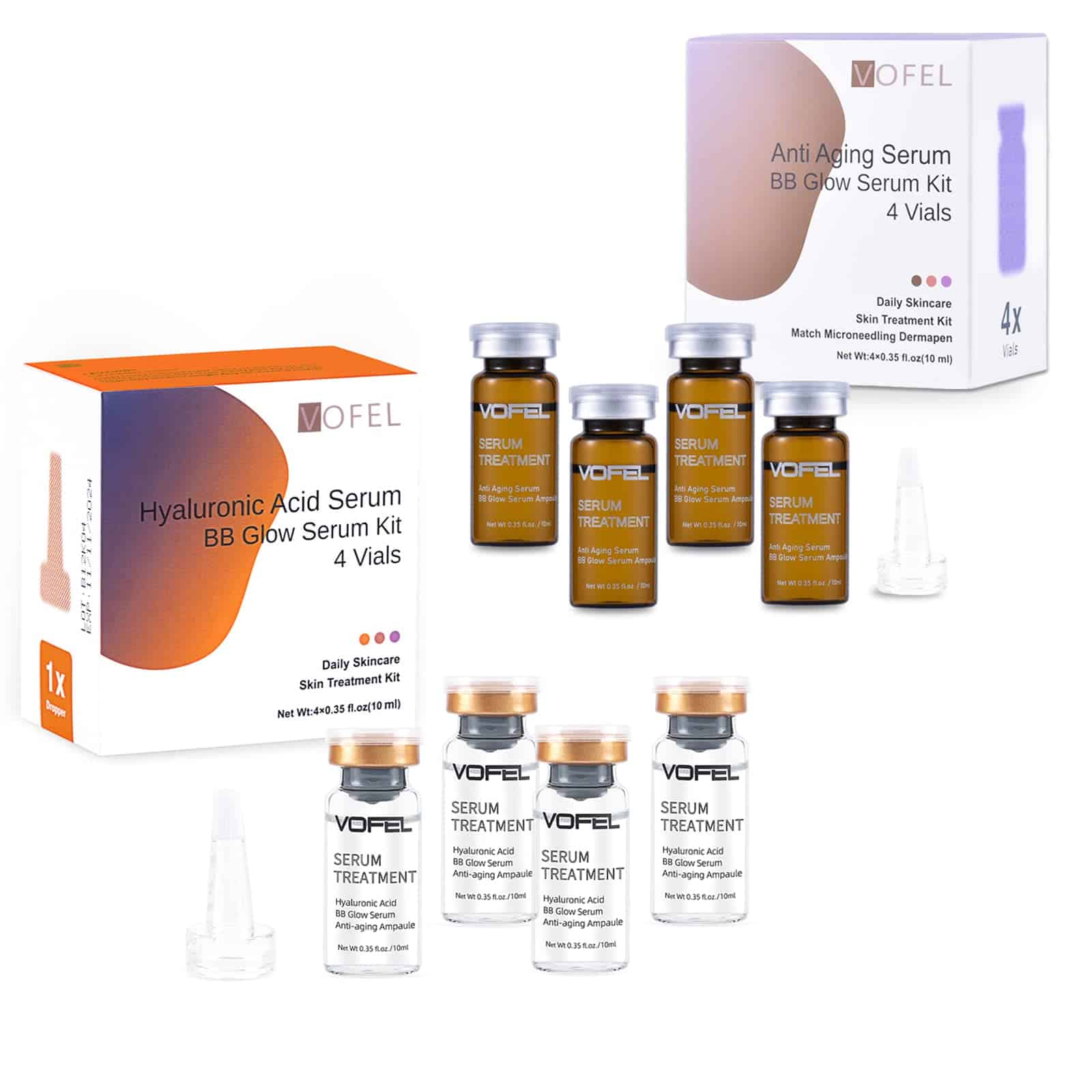 Kit de Suero Anti Envejecimiento con Ácido Hialurónico para