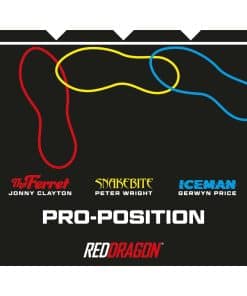 Tapete de Dardos Red Dragon - Tapete de Posición Pro para