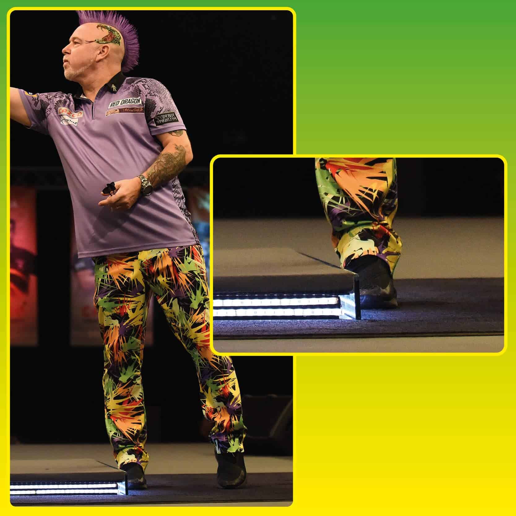 Tapete de Dardos Red Dragon - Tapete de Posición Pro para - Imagen 5