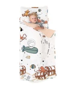 Tapete de siesta extra largo para niños pequeños de JumpOff