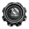 Centro de tapacubos negro mate Fuel Offroad Wheels