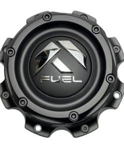 Centro de tapacubos negro mate Fuel Offroad Wheels