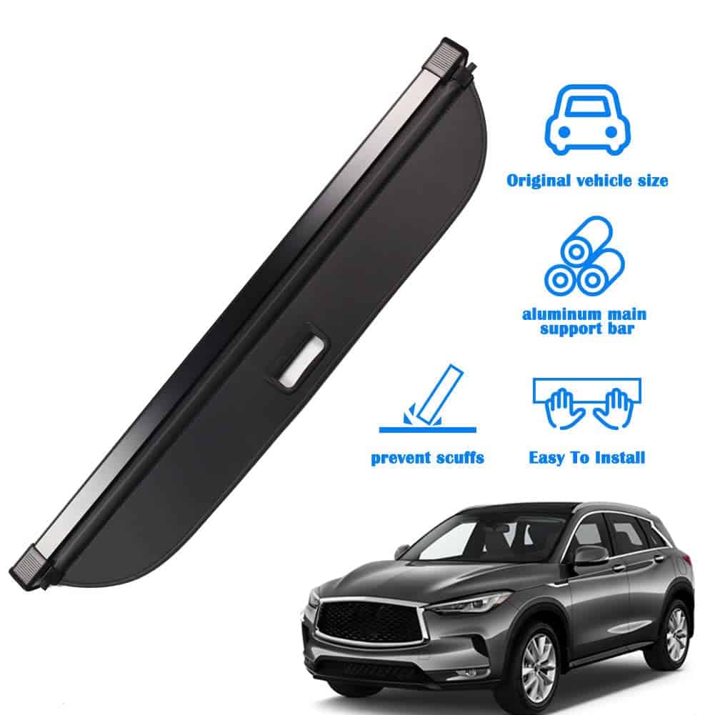 Marretoo para 2024 2023 Infiniti QX50 Cubierta de Carga - Imagen 3