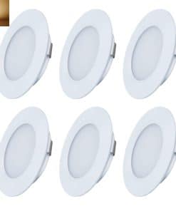 Luces LED empotradas para gabinetes RV de Hoysum para