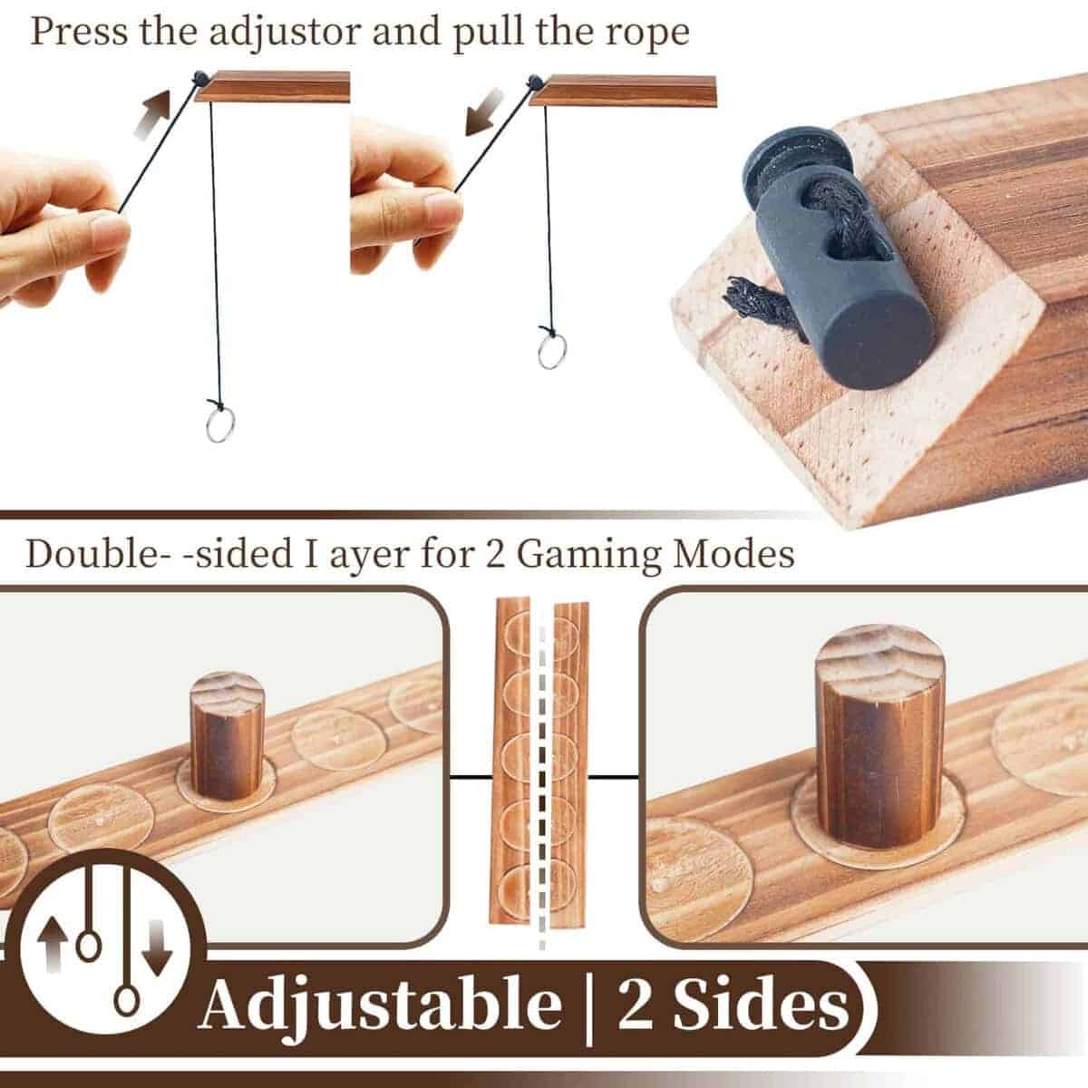 Juegos de Anillos YWMSGM para Adultos, Decoración de Patio, - Imagen 6
