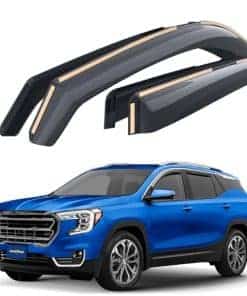 Deflectores de Ventana a Prueba de Roturas -Humo Premium