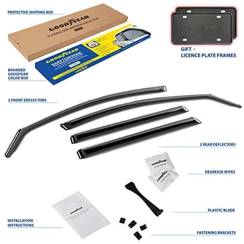 Deflectores de Ventana a Prueba de Roturas -Humo Premium - Imagen 7