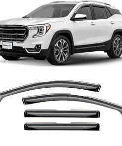 CLIM ART Deflectores de Lluvia en Canal Compatible con GMC