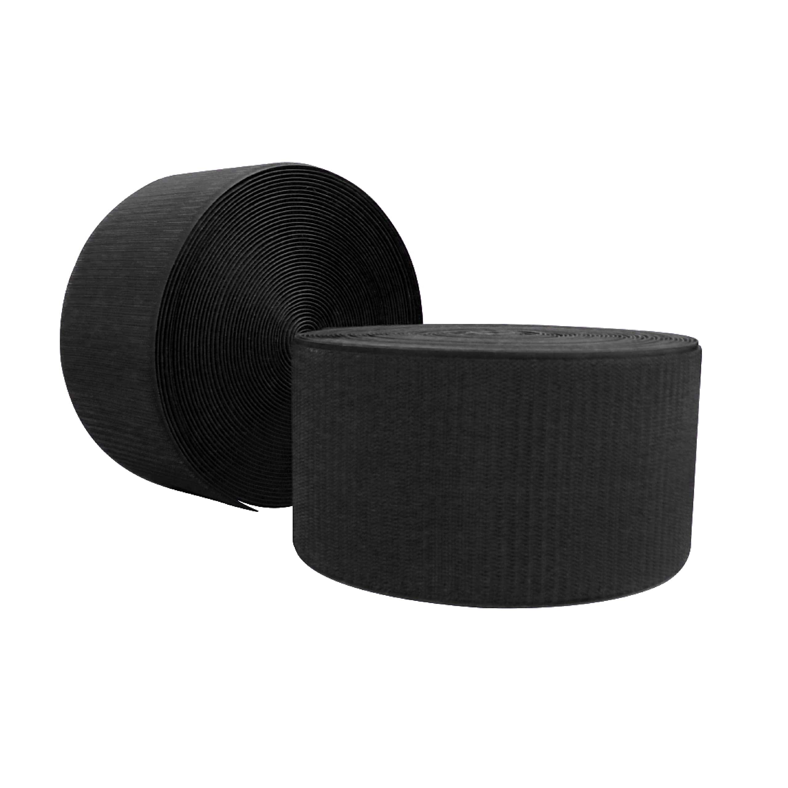 Cinta de Gancho Envirolite | 4" de Ancho, -Negro