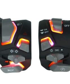 Interruptores de Luz LED para Motocicleta de 7/8" para
