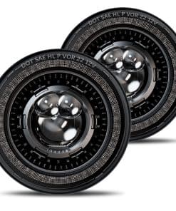 Faros Led Redondos Anti-deslumbrantes de 7 Pulgadas 1000%