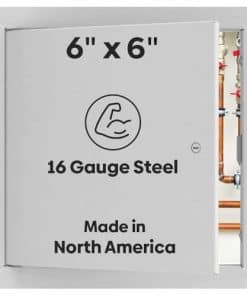 Mejor Panel de Acceso Metálico Universal de 6" x 6" con