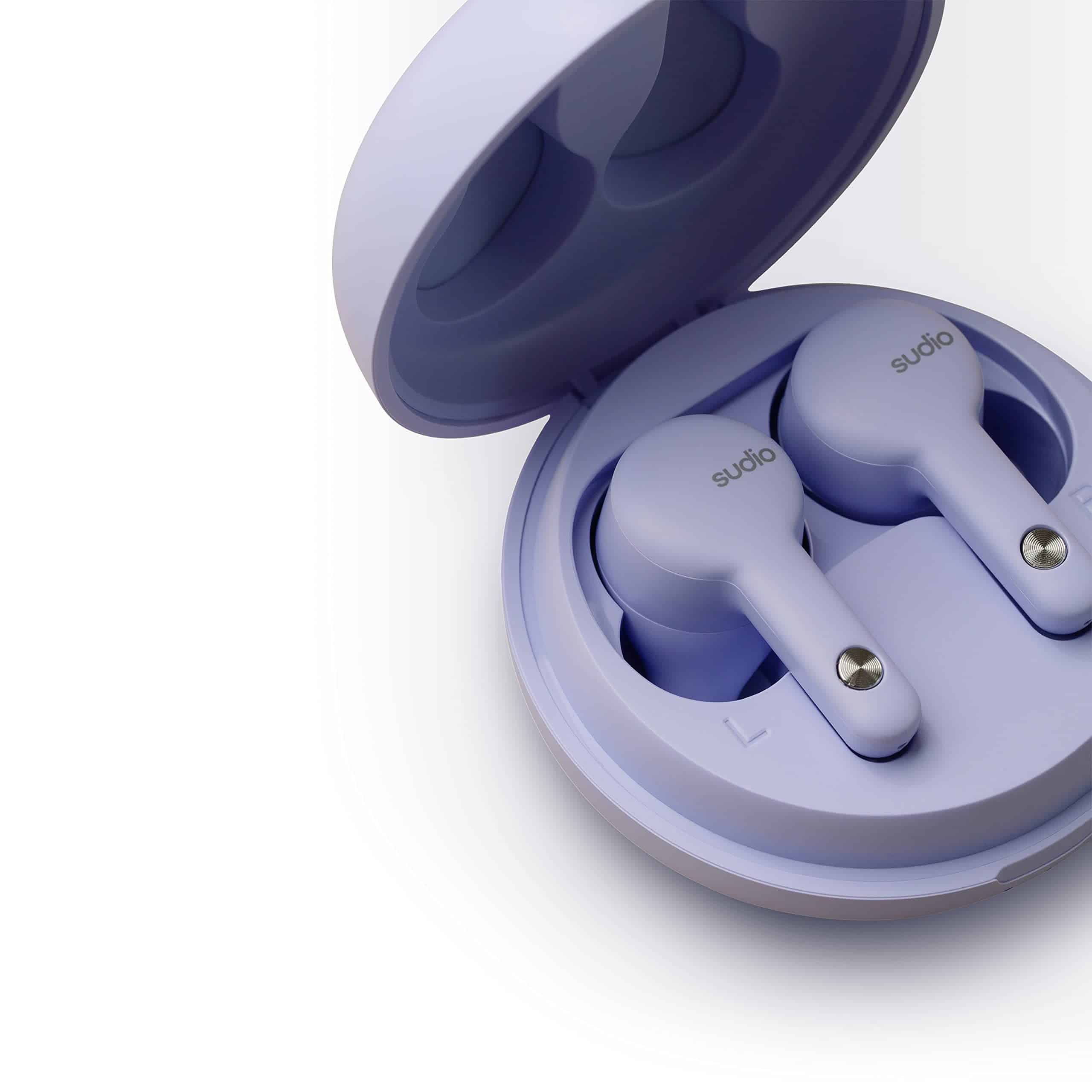 Audífonos inalámbricos Sudio A2 con -Morado - Imagen 4