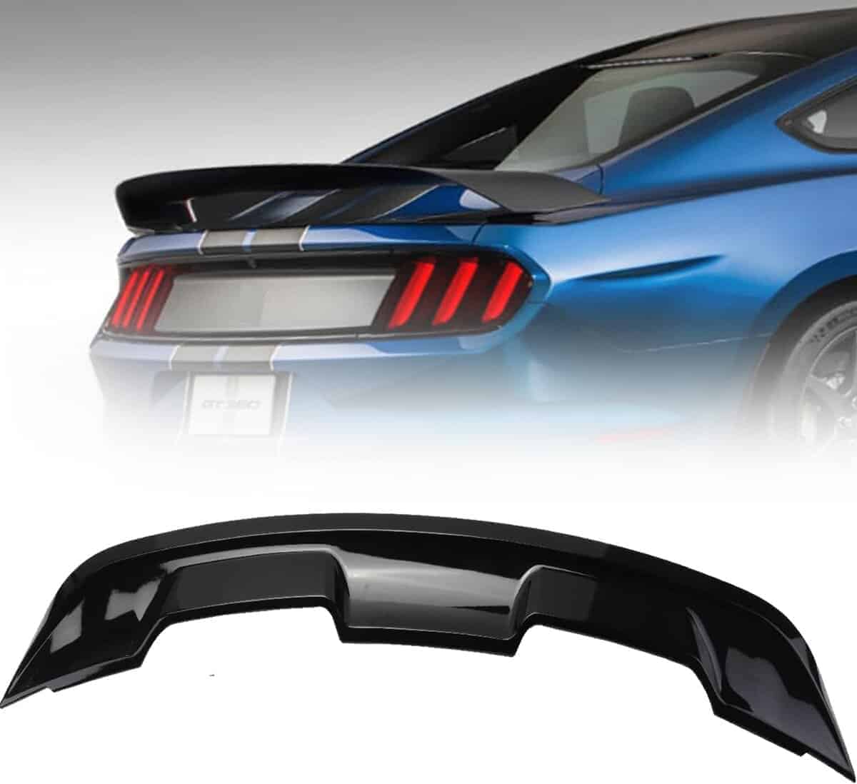 Alerón de maletero estilo GT350 GT500 para Mustang Coupe