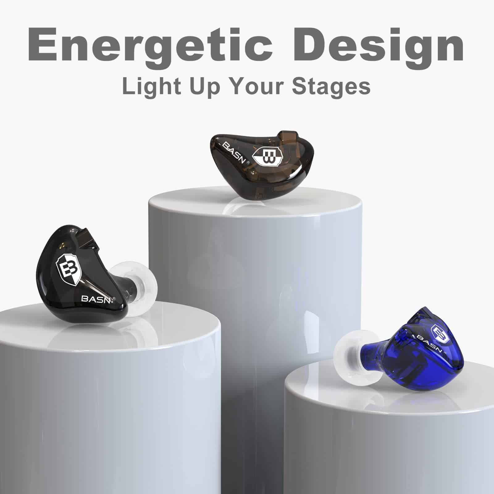 Audífonos de Monitor In Ear BASN para Músicos y Audiófilos, - Imagen 7