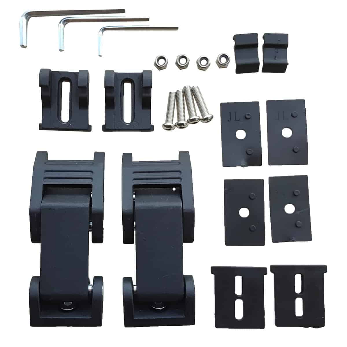 GZLNKU Kit de cierre de capó de aleación de aluminio