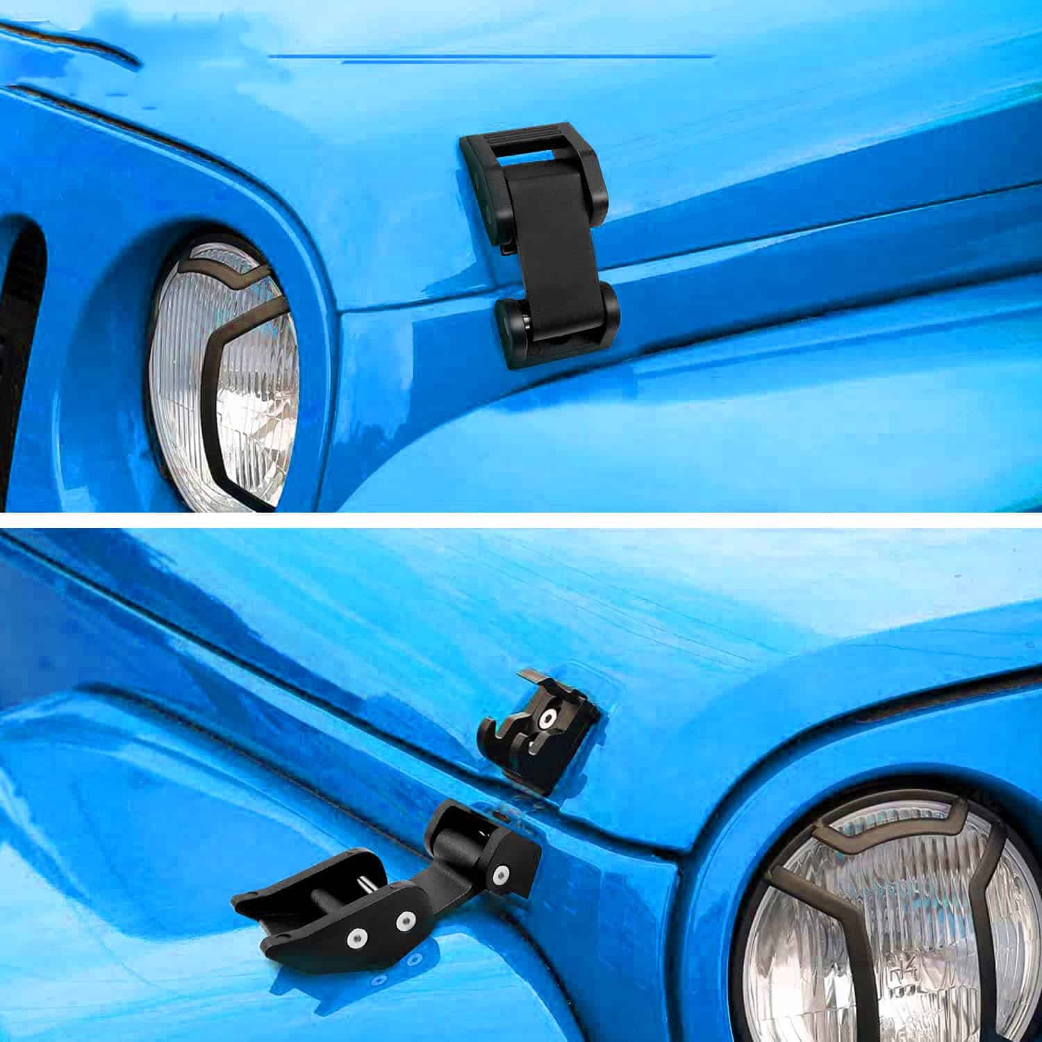 GZLNKU Kit de cierre de capó de aleación de aluminio - Imagen 5