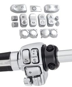 WYNMOTO 13PCS Tapas de Carcasa de Interruptor de Control