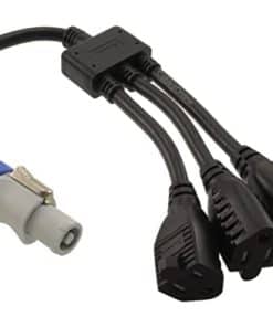 CablesOnline, Cable divisor en Y de 3 vías de 16 pulgadas