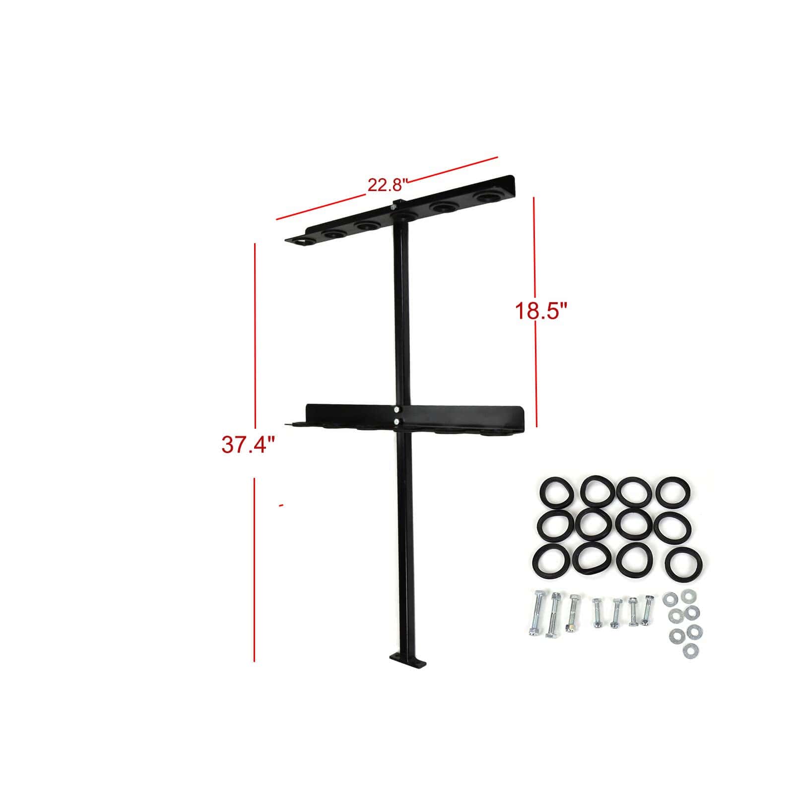 Rack de herramientas para remolque de camión, 6 Agujeros - Imagen 3