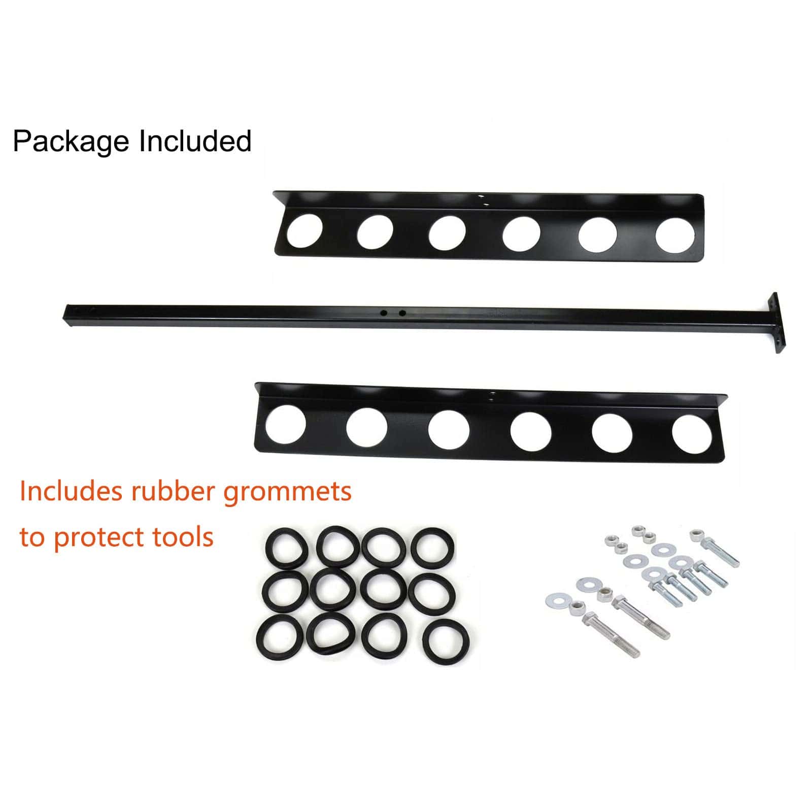 Rack de herramientas para remolque de camión, 6 Agujeros - Imagen 5