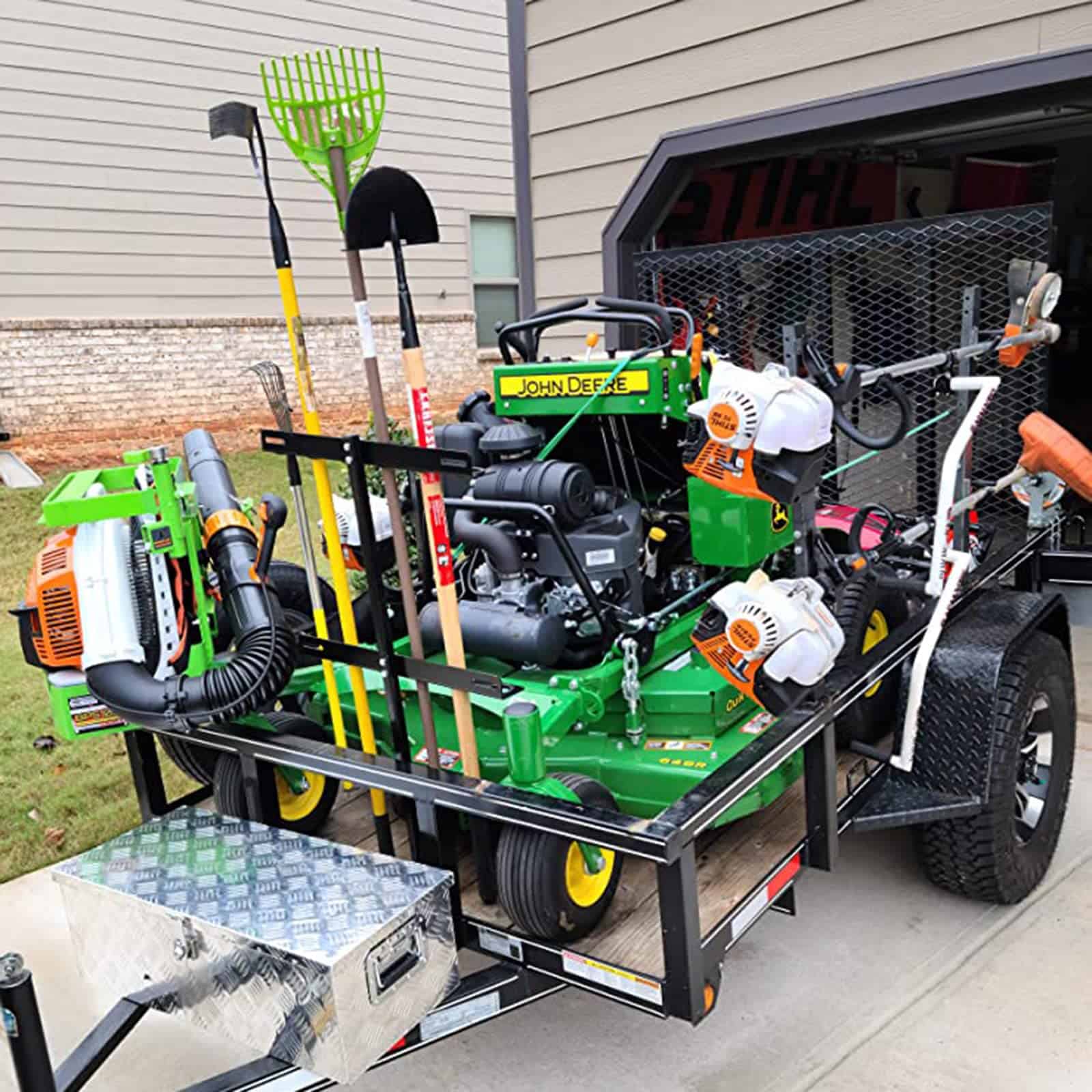 Rack de herramientas para remolque de camión, 6 Agujeros - Imagen 6