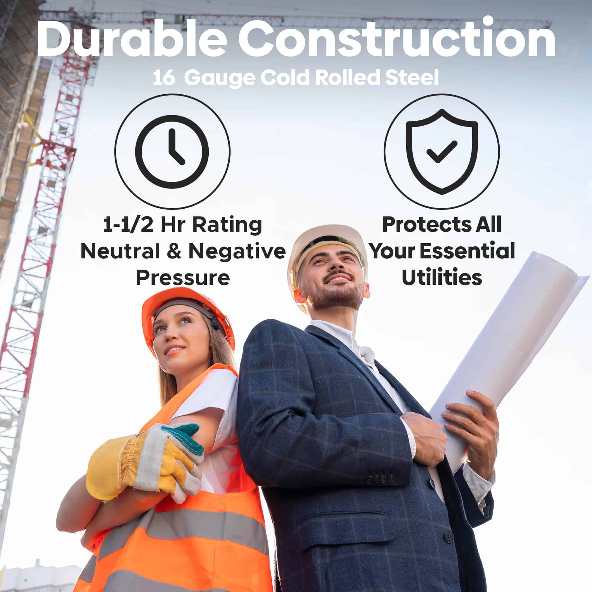 Mejor Panel de Acceso Metálico de 12" x 12" Antiincendios - Imagen 5