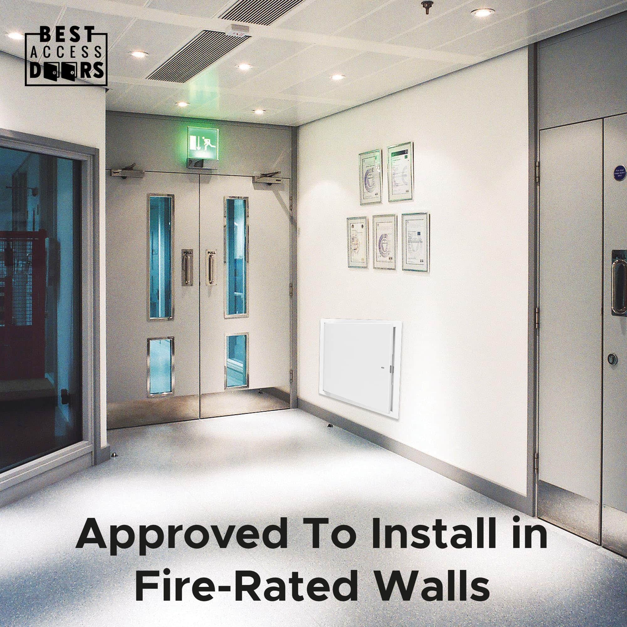 Mejor Panel de Acceso Metálico de 12" x 12" Antiincendios - Imagen 8