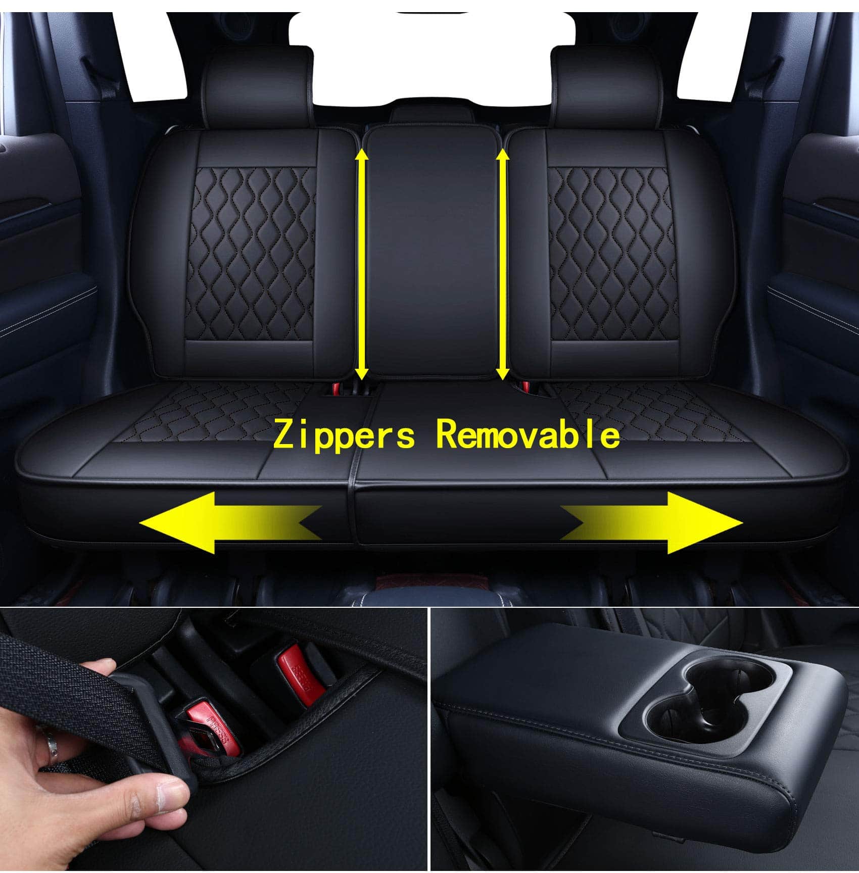 Fundas de asiento Huidasource Grand Cherokee, Fundas de - Imagen 4