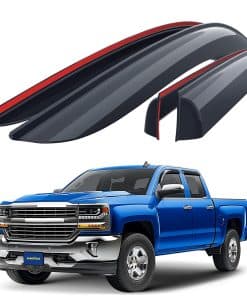 Deflectores de ventana irrompibles Goodyear -Humo Premium