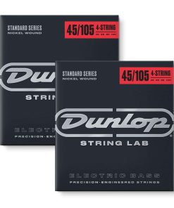 Cuerdas Dunlop DBN45105 para Bajo, Niqueladas, Mediano,