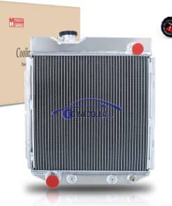 Radiador de núcleo de aluminio de 4 filas EGINCOOLER para