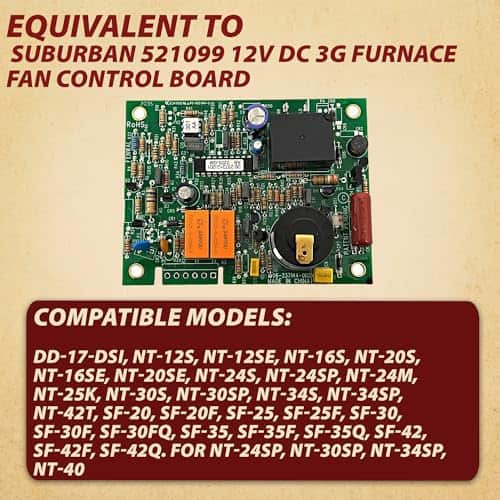 Tablero de Control de Circuito de la Estufa Suburban - Imagen 4
