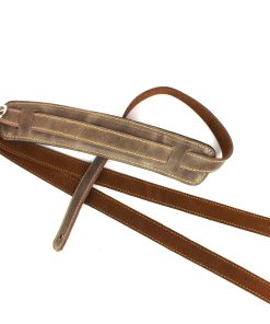 Correa de guitarra vintage Walker And Williams C-18-LBRN en