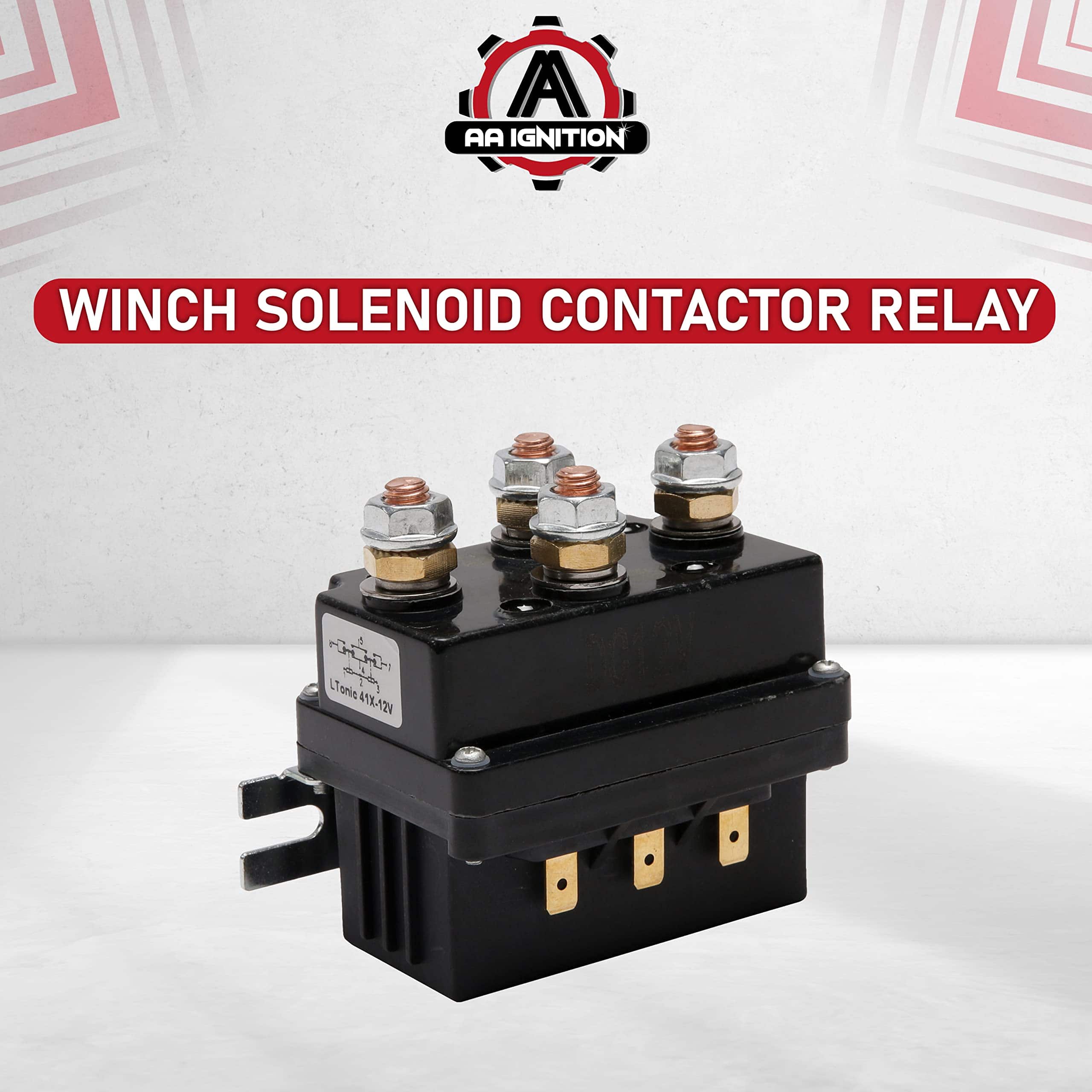 Relé de Contacto de Solenoide para Cabrestante, 12 Voltios - Imagen 5