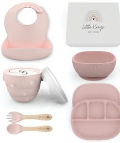 Set de Alimentación para Bebés Little Keegs - Set de Regalo