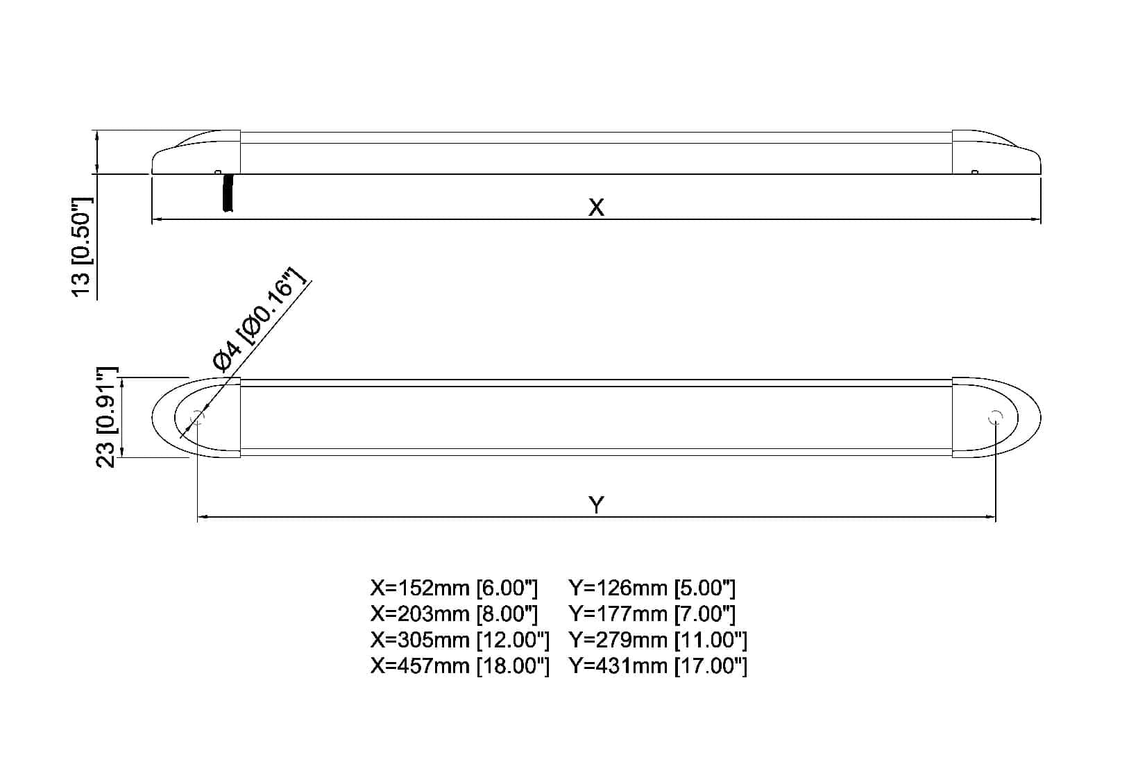 Luz de Barra LED de Alto Rendimiento - Marino, RV - - Imagen 4