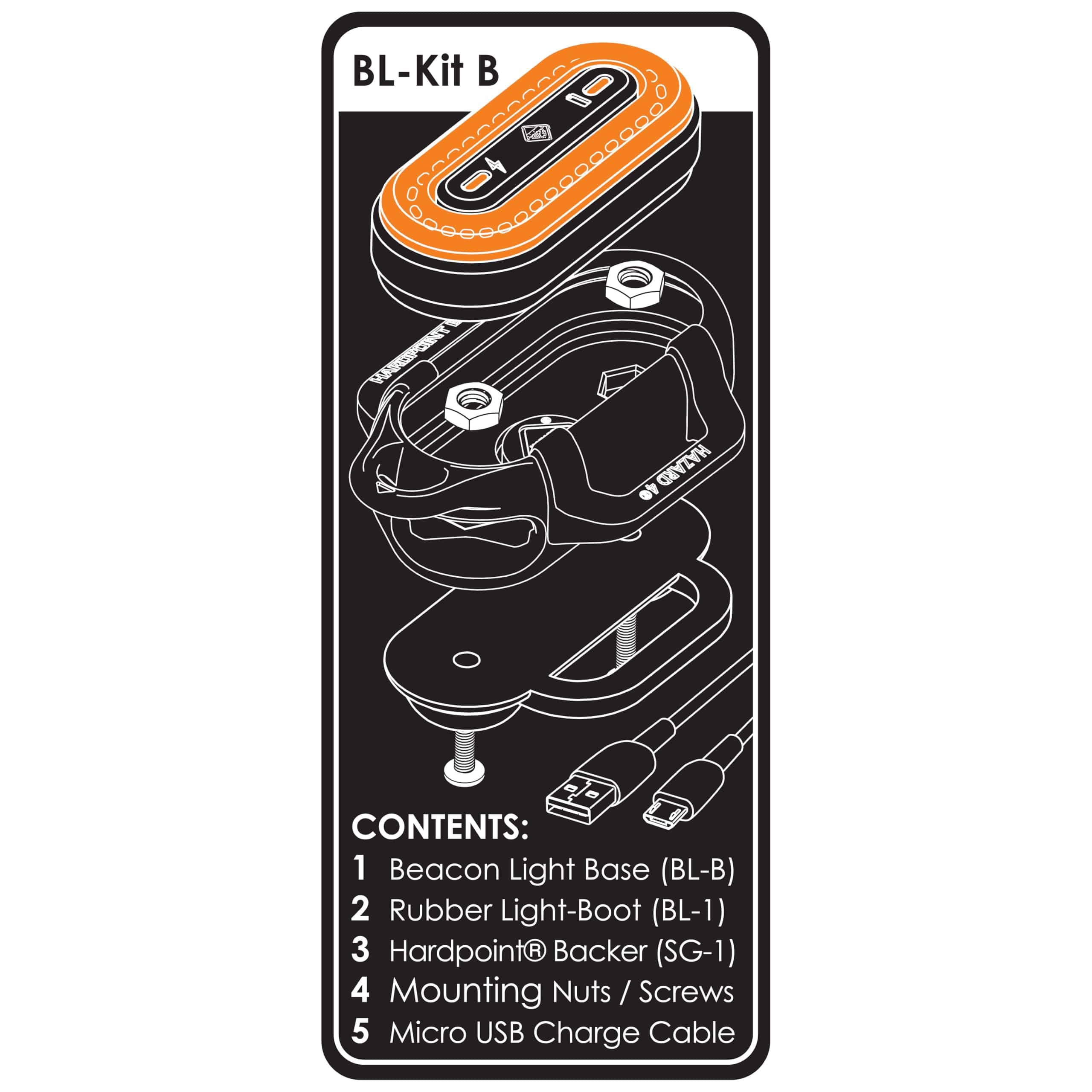 Kit de Luz de Emergencia HAZARD 4 Beacon Light-B - Núcleo - Imagen 10