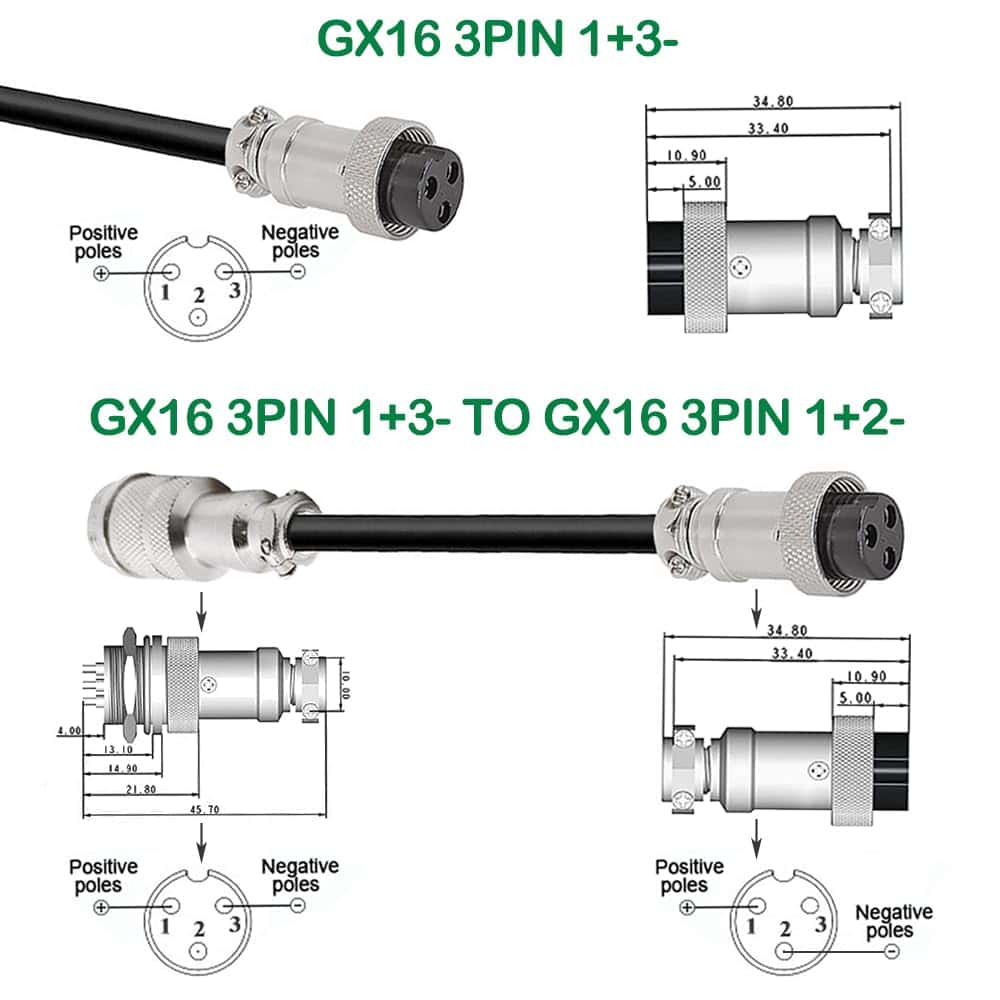 Cargador inteligente AFU 67.2V 5A para batería de 60V - Imagen 4