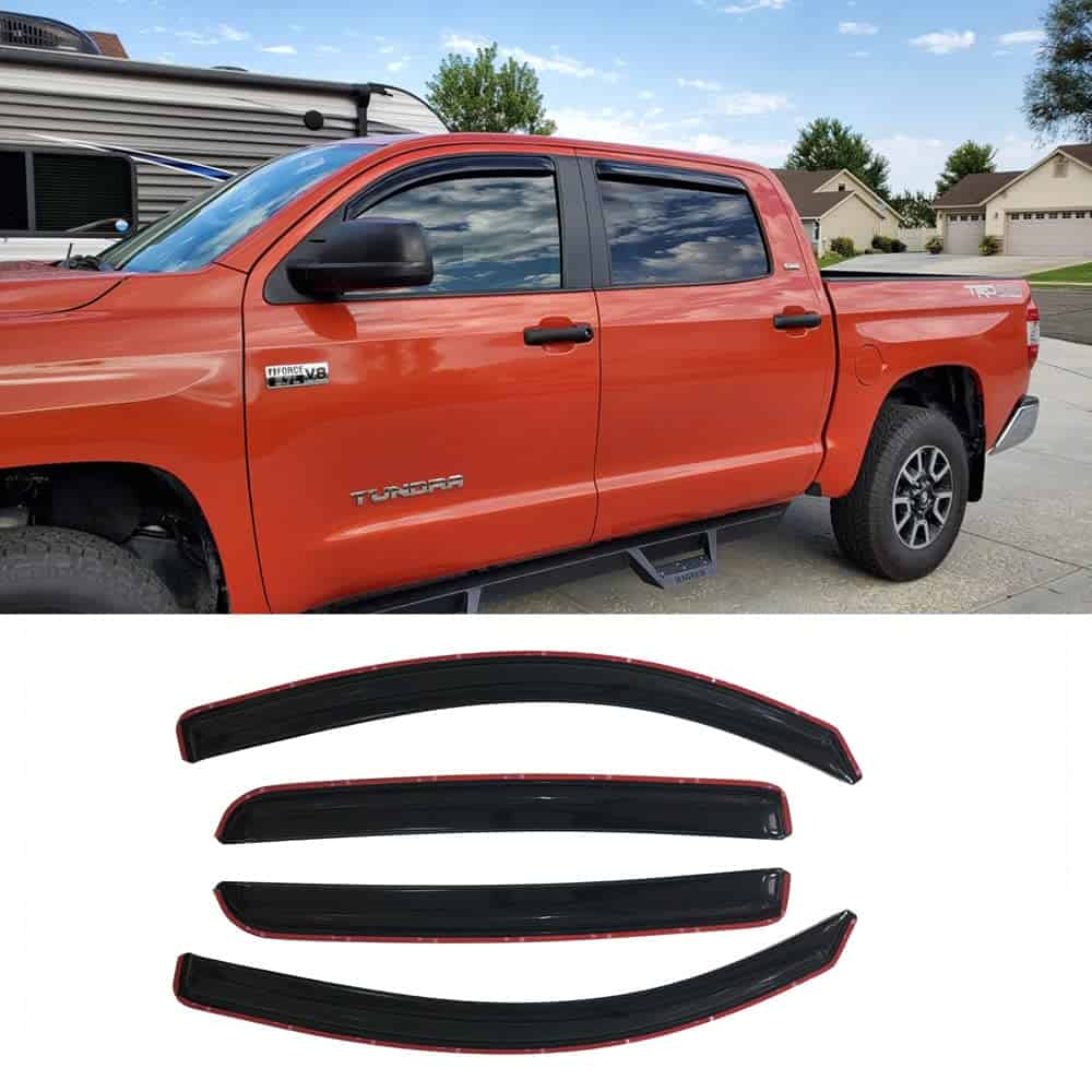 Deflectores de Ventana Lateral Deebior 194309 para Toyota