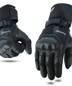 Guantes de moto JAUNTY, Guantes de verano -Negro