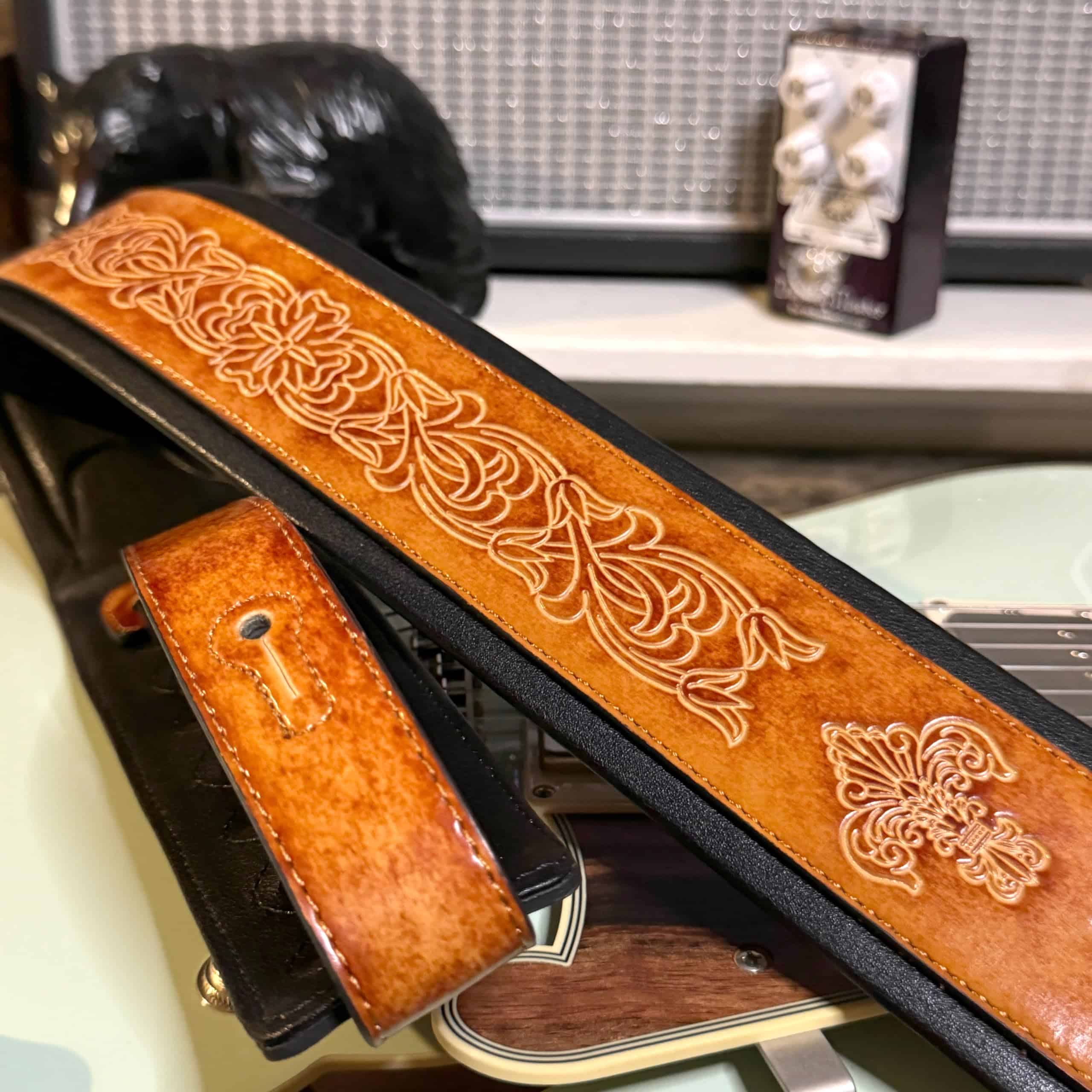 Correa para guitarra acústica, eléctrica y de bajo Walker - Imagen 3