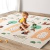 Tapete de Juego para Bebés Plegable UANLAUO, Extra Grande