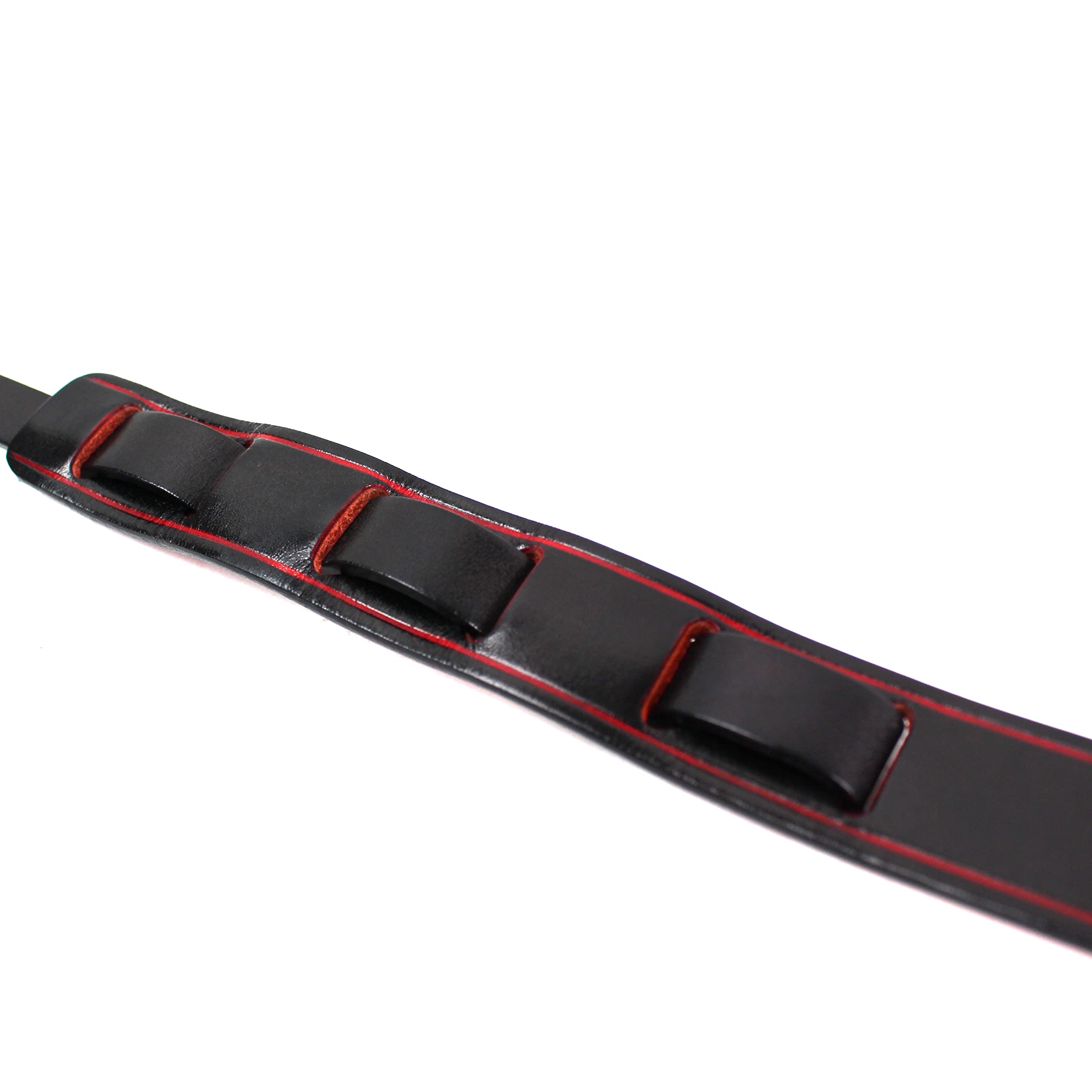 Correa de Mandolina, Mandola, Bouzouki o -Negro y Rojo - Imagen 10