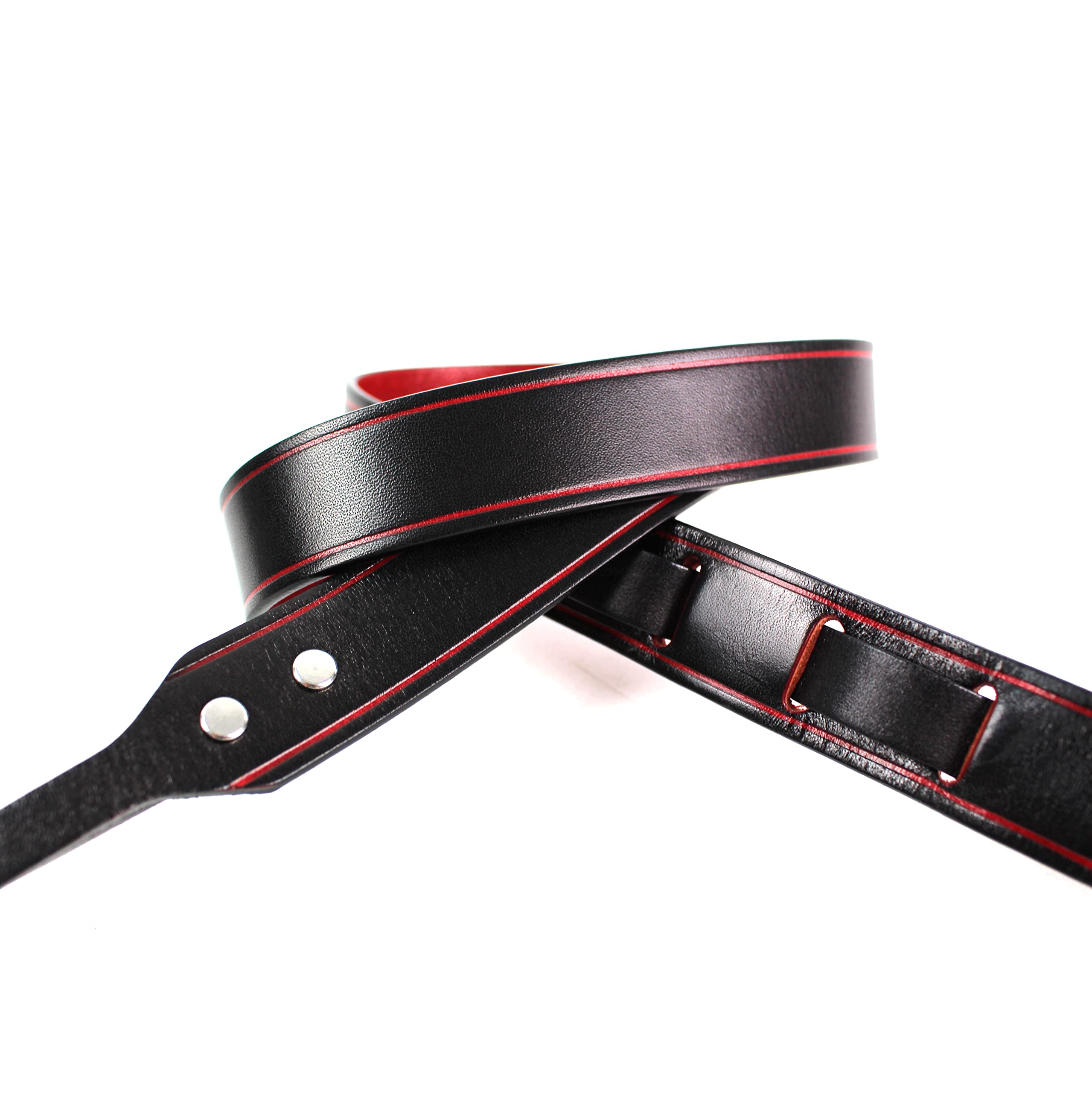 Correa de Mandolina, Mandola, Bouzouki o -Negro y Rojo - Imagen 6