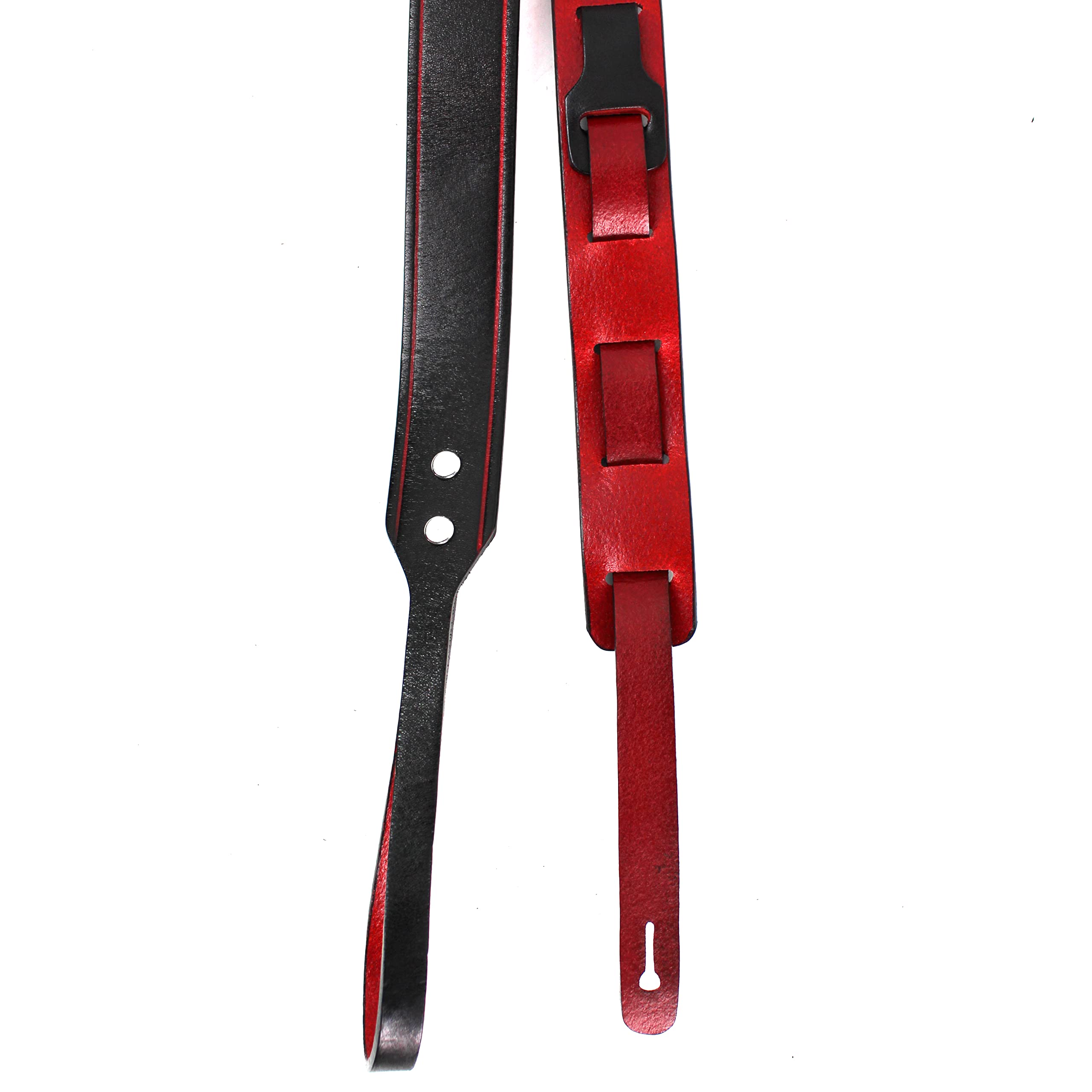 Correa de Mandolina, Mandola, Bouzouki o -Negro y Rojo - Imagen 9