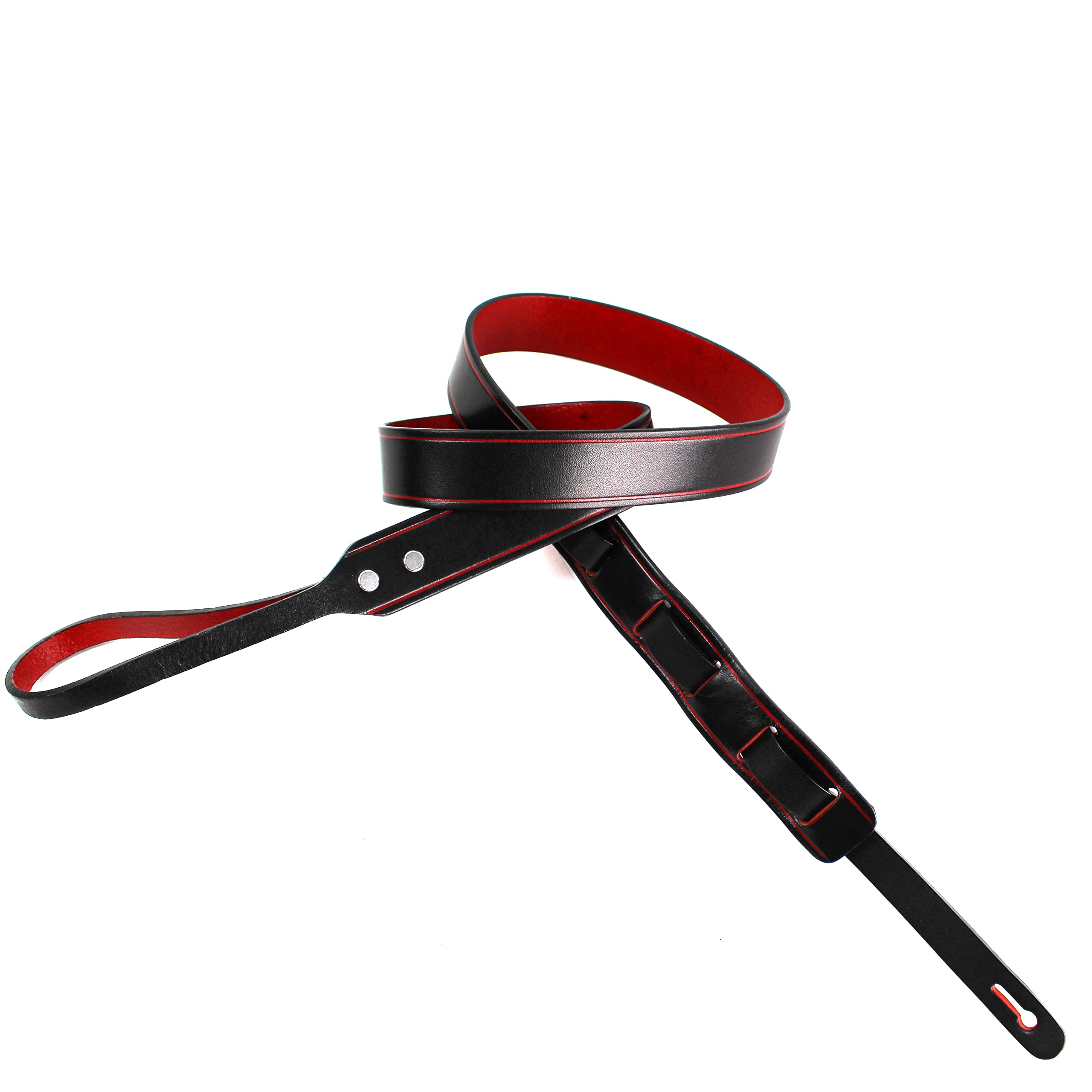 Correa de Mandolina, Mandola, Bouzouki o -Negro y Rojo