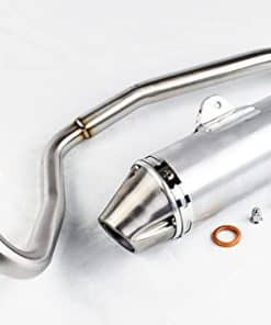 Escape Mofle de Acero Inoxidable para Kawasaki KLX 110