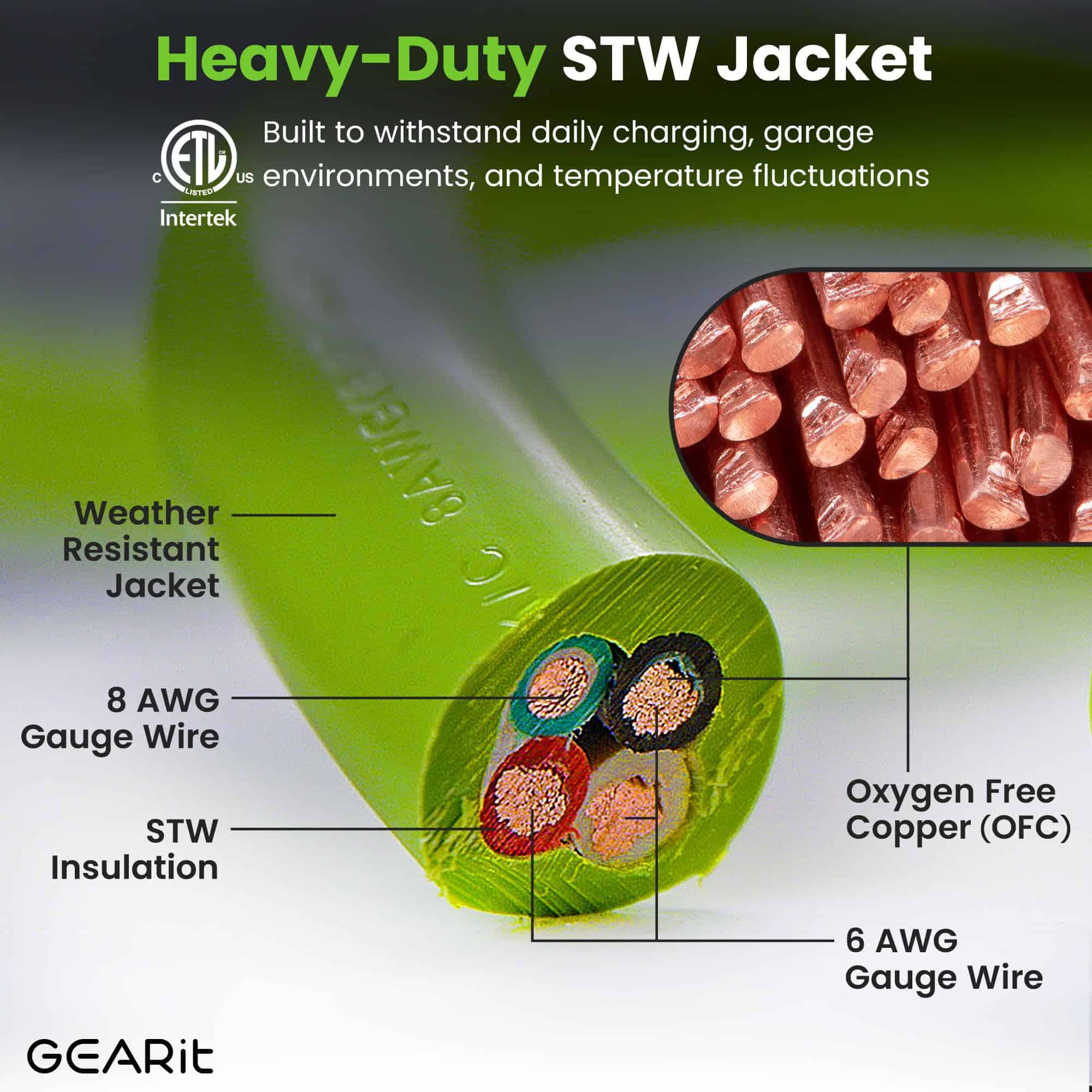 Cable de Extensión GEARit de 30 Amperios para Secadora y - Imagen 9
