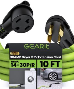 Cable de Extensión GEARit de 30 Amperios para Secadora y